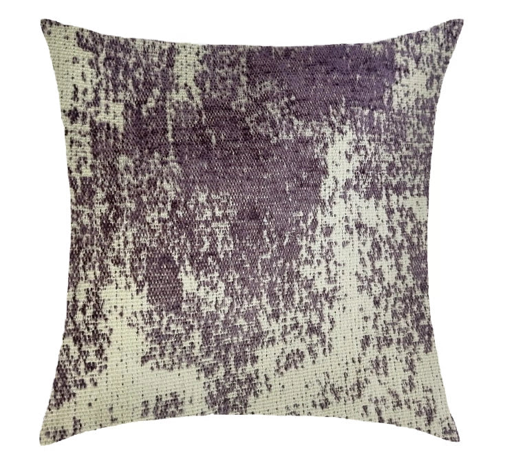 Aubergine Drift Abstract Scatter Cushion