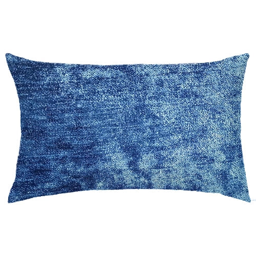 Azure Luxe Textured Scatter Cushion