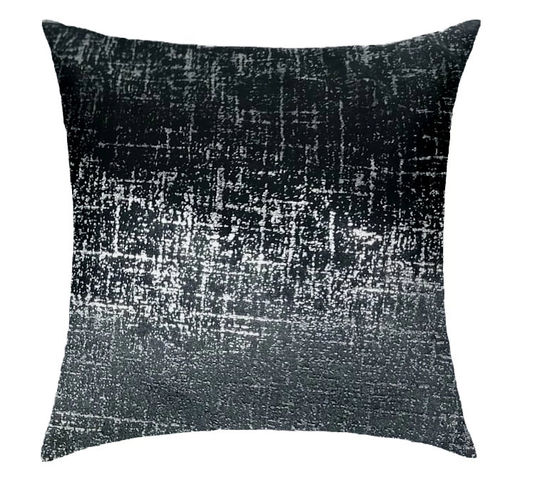 Black Frost Textured Scatter Cushion