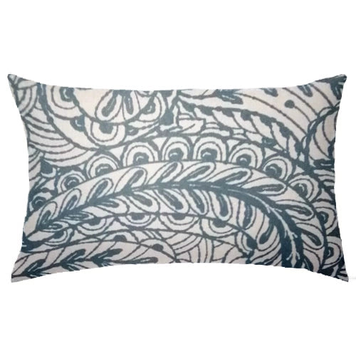 Blue Paisley Art Scatter Cushion