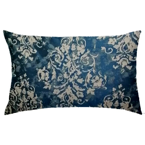 Blue Vintage Tapestry Cushion