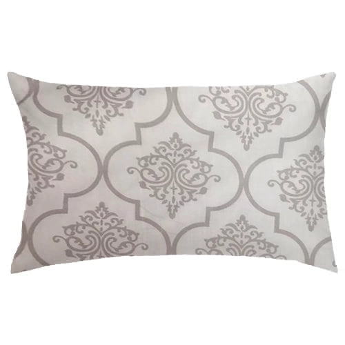 Classic Arabesque Taupe Cushion