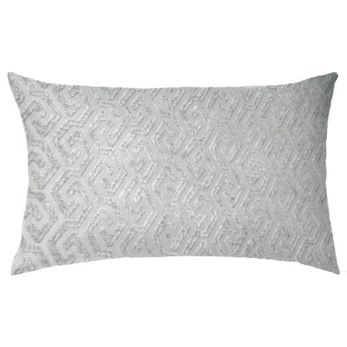 Light Grey Luxe Geometric Scatter Cushion