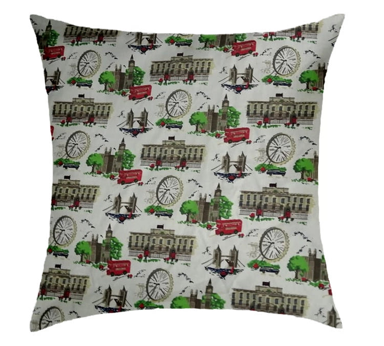 London Landmarks Scatter Cushion