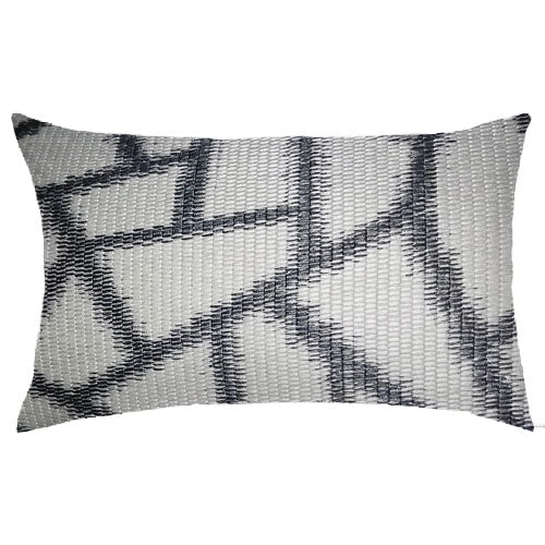 Monochrome Geo Weave Scatter Cushion