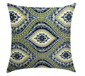 Ornate Mosaic Waves Scatter Cushion