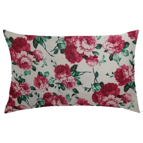 Pink Peony Floral Scatter Cushion