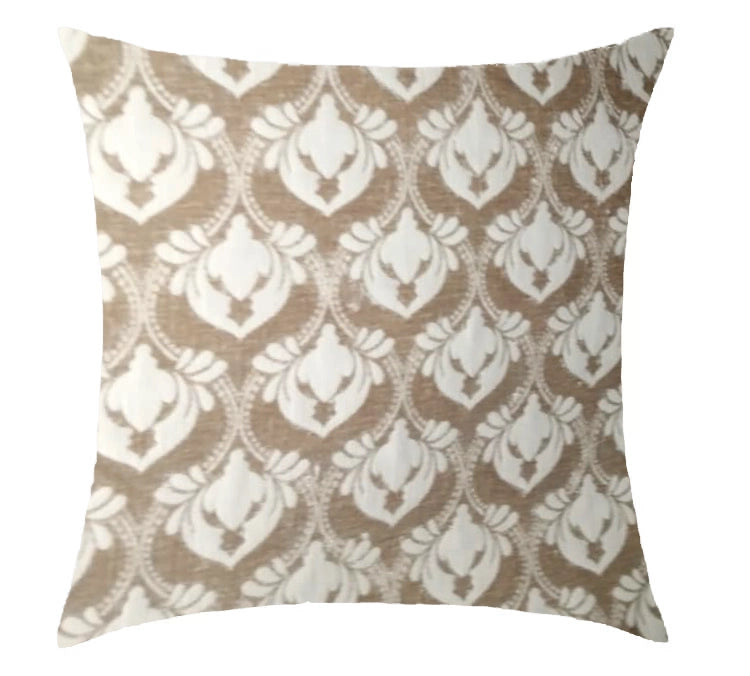 Regal Damask Taupe Scatter Cushion