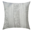 Silver Cascade Textured Scatter Cushion