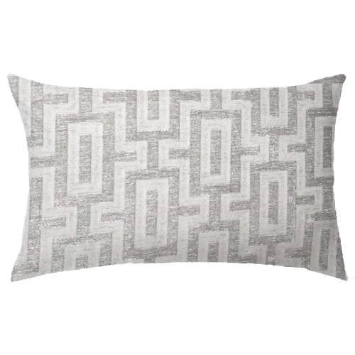 Silver Geo Luxe Scatter Cushion
