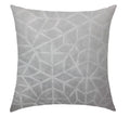 Soft Geometric Frost Cushion