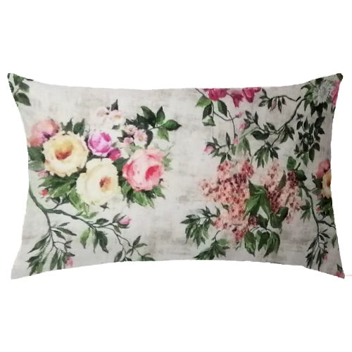 Vintage Floral Garden Scatter Cushion